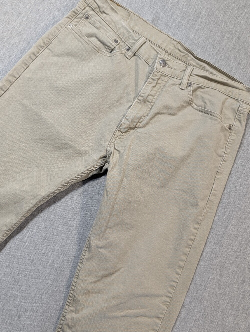 Levi's 505 Regular Fit Jeans Men's 36 X 32 Tan